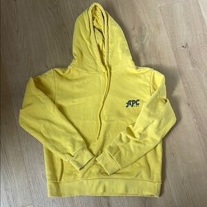 A.P.C. Yellow hoodie